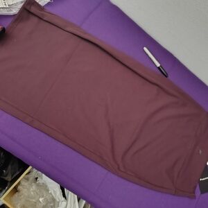 Fabletics Purelux Midi Skirt In OxBlood